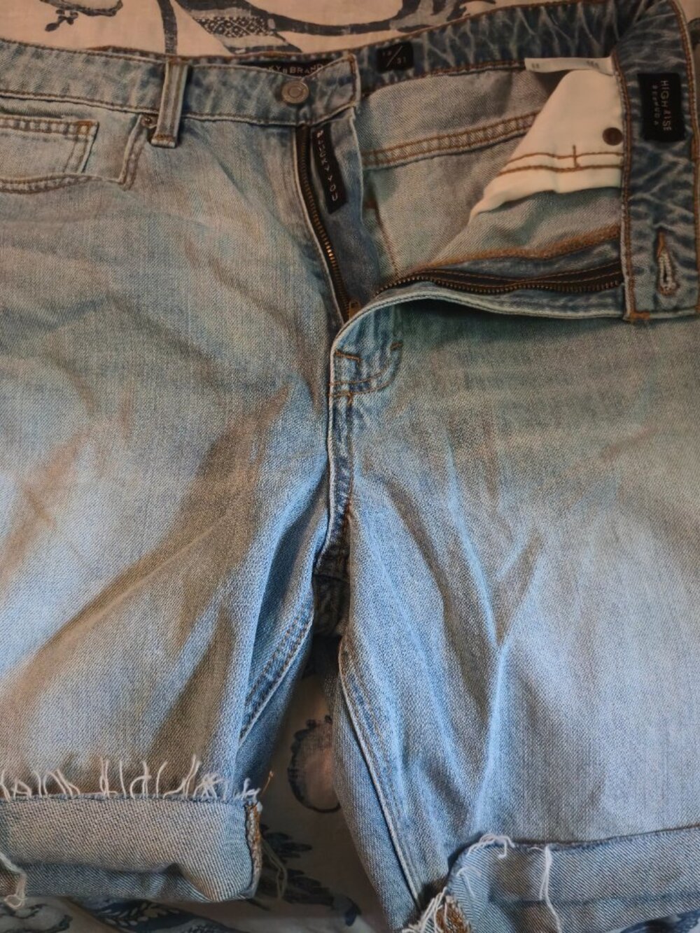 Lucky Brand High Rise Bermuda Shorts (12/31)